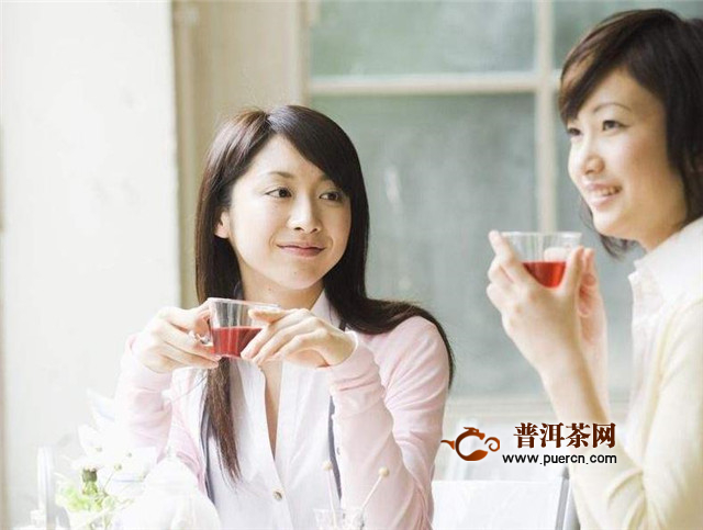 女生喝黑茶有什么好处?